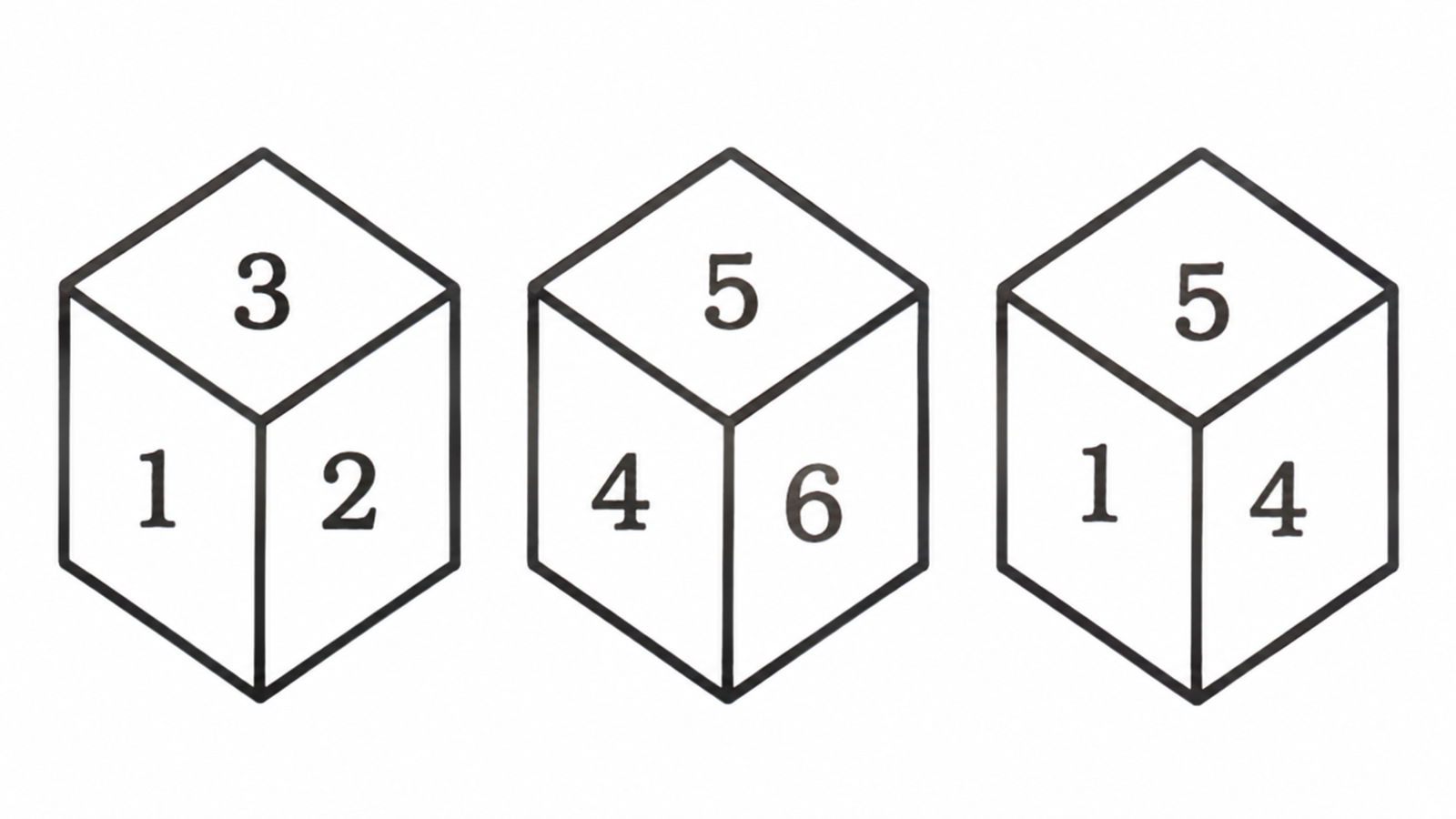 Which cube matches the given sequence? - question image